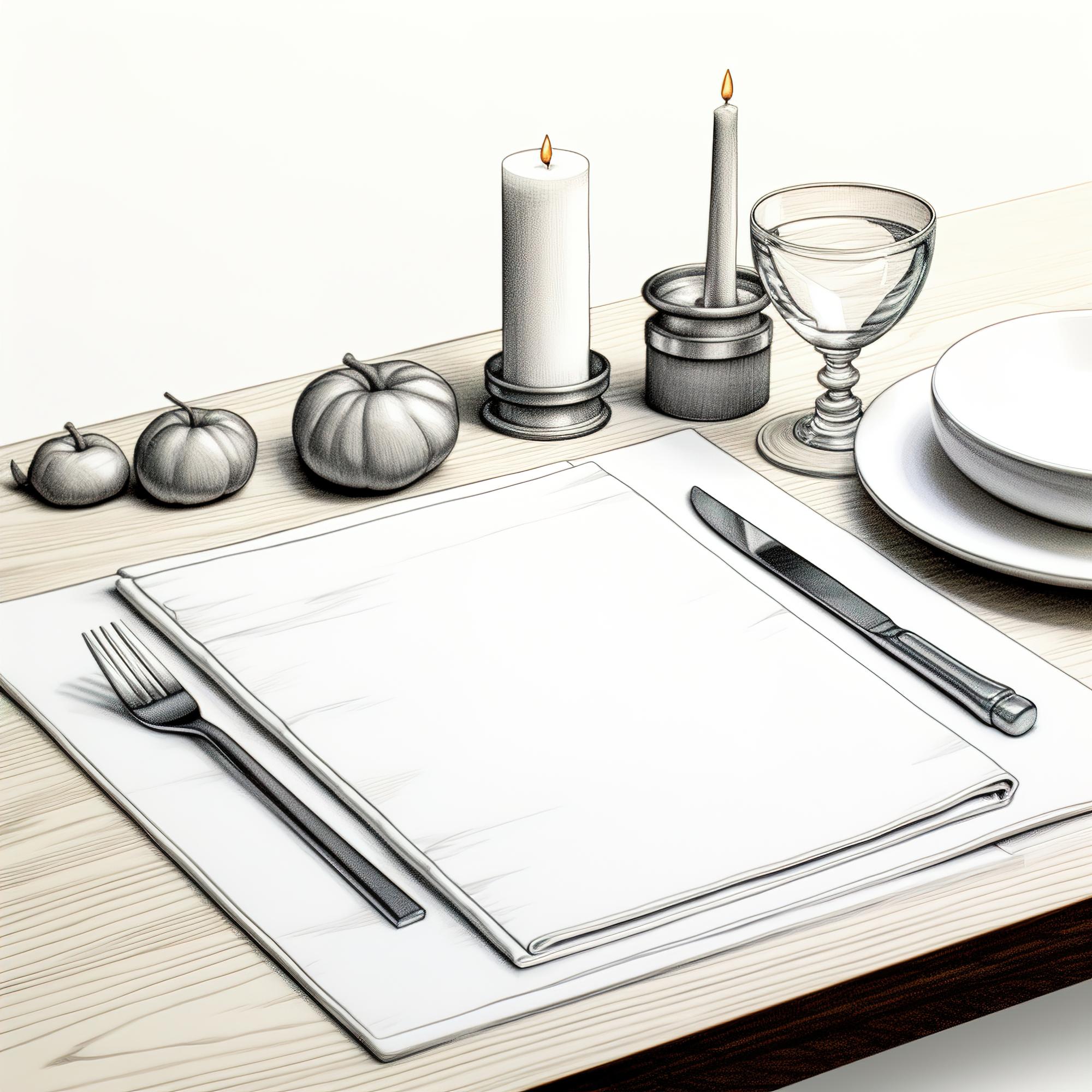 Consultation table with notes and sample plates